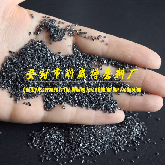 China Goldlieferant Schwarzes Siliziumkarbid / Sic 0